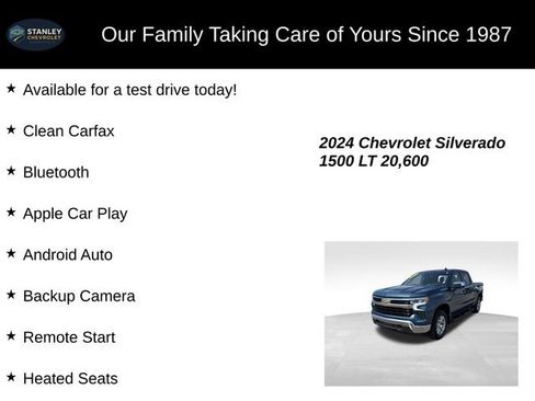 Used 2024 Chevrolet Silverado 1500 LT AWD/4WD image 9