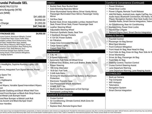 Used 2024 Hyundai Palisade SEL w/ Premium Package image 3