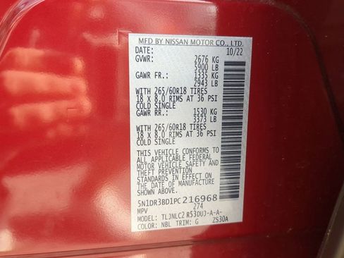 Certified 2023 Nissan Pathfinder Rock Creek image 31