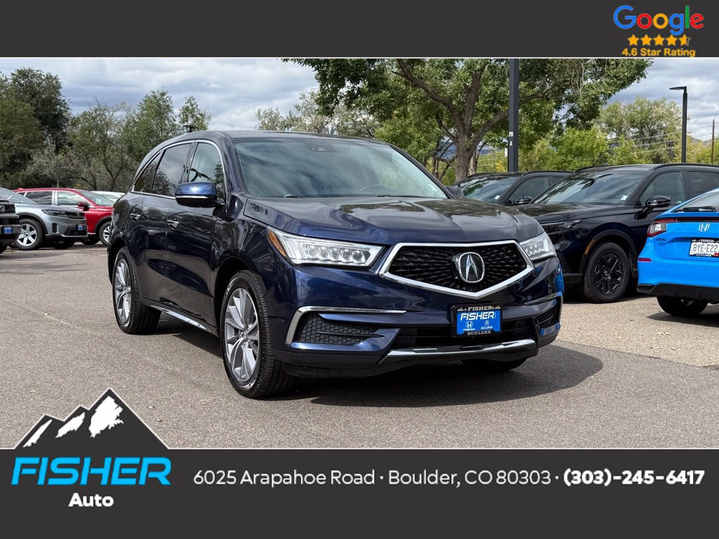 Used 2017 Acura MDX w/ Technology Package AWD/4WD image 1
