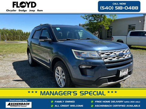 Used 2018 Ford Explorer XLT w/ Equipment Group 201A AWD/4WD image 1