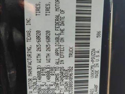 New 2025 Toyota Tundra Platinum image 18