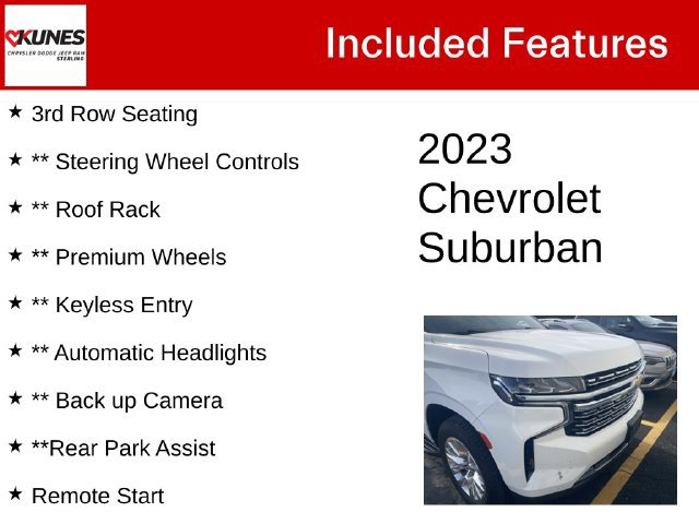 Used 2023 Chevrolet Suburban Premier AWD/4WD image 5