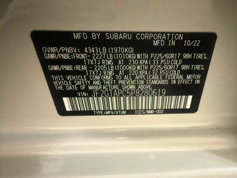 Certified 2023 Subaru Crosstrek 2.0i Premium image 39