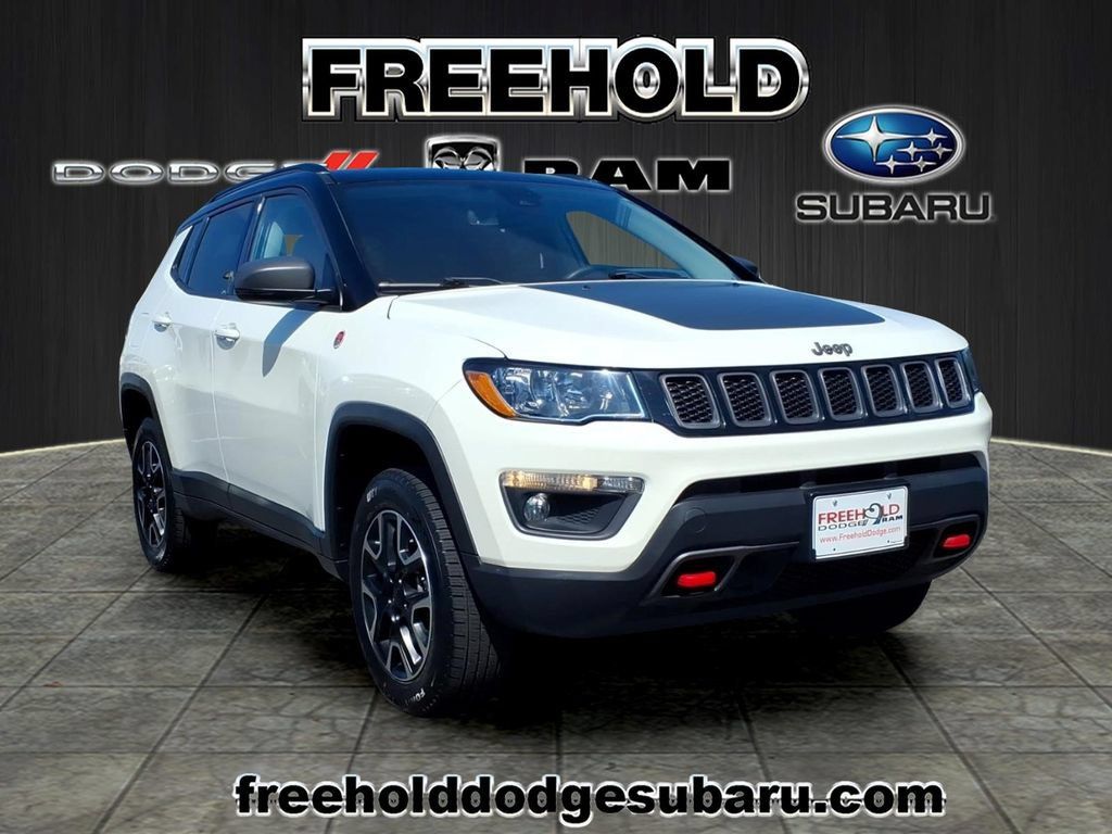 Used 2021 Jeep Compass Trailhawk AWD/4WD image 1