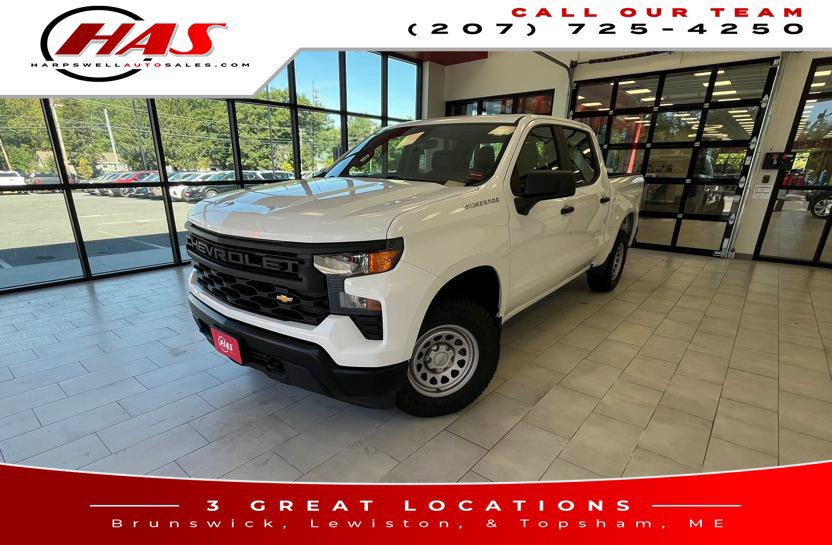 Used 2023 Chevrolet Silverado 1500 W/T w/ Trailering Package AWD/4WD image 1