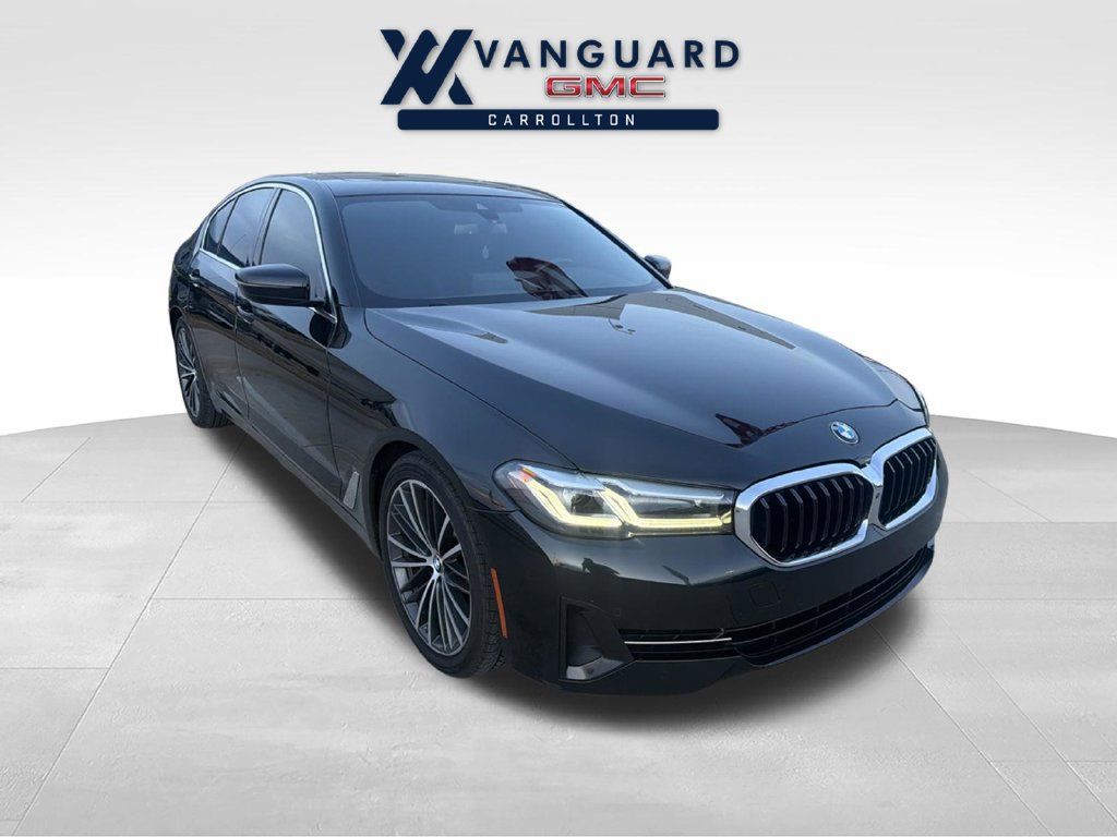Used 2021 BMW 530i w/ Premium Package RWD image 1