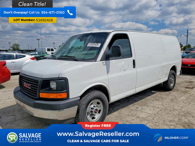 Used 2017 GMC Savana 2500 Extended RWD image 1