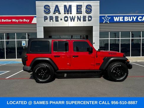 Used 2021 Jeep Wrangler Unlimited Sport AWD/4WD image 4