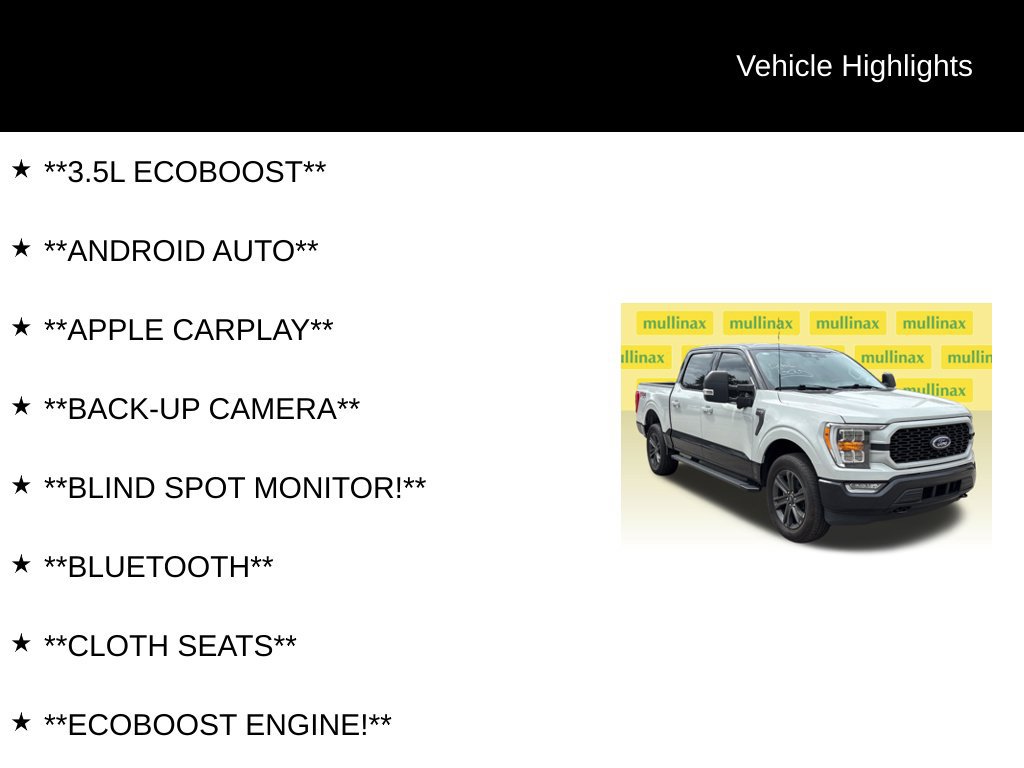 Certified 2023 Ford F150 XLT w/ Equipment Group 302A High AWD/4WD image 13