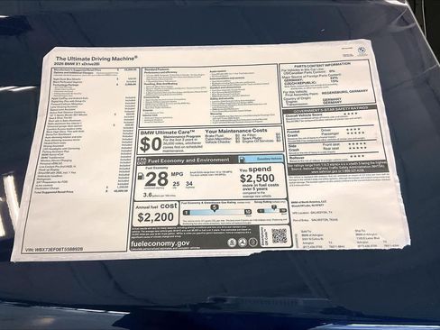 New 2026 BMW X1 xDrive28i w/ Technology Package image 19