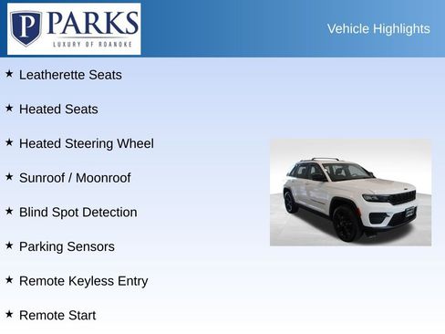 Used 2024 Jeep Grand Cherokee Altitude image 4