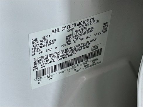 Used 2014 Ford Edge Sport w/ Driver Entry Package image 31