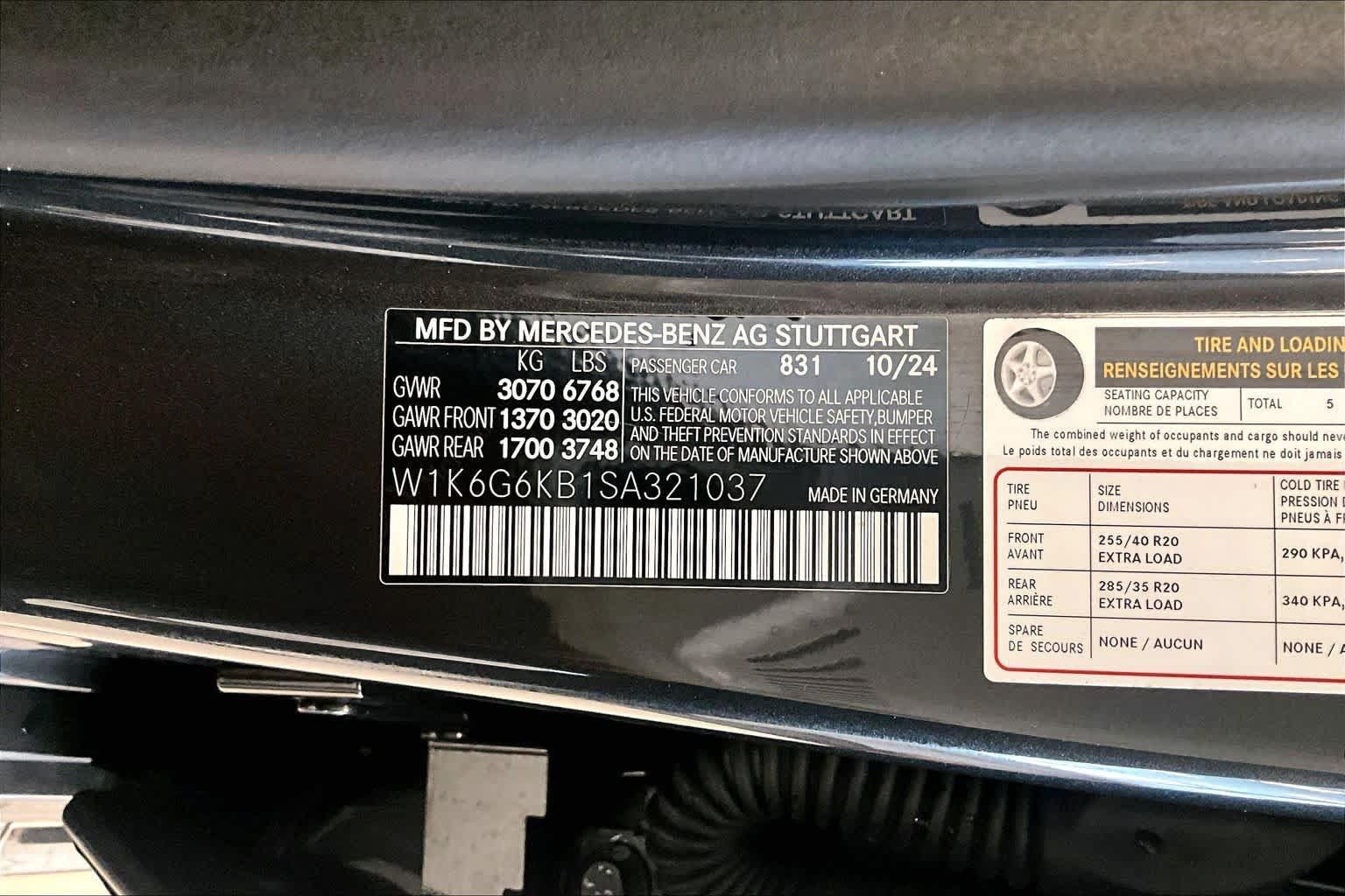 Used 2025 Mercedes-Benz S 580e 4MATIC Sedan image 32