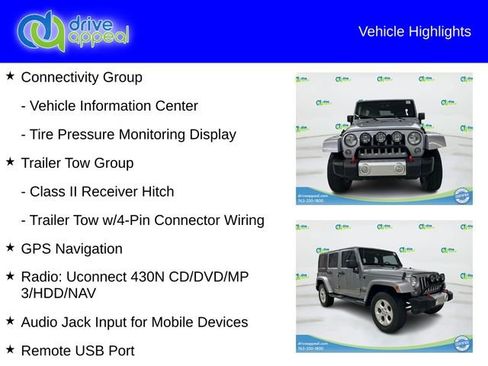 Used 2014 Jeep Wrangler Unlimited Sahara w/ Dual Top Group AWD/4WD image 6