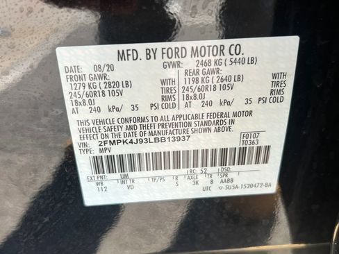 Used 2020 Ford Edge SEL AWD/4WD image 31