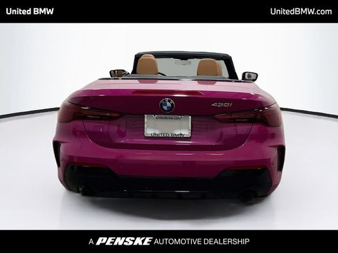 Used 2025 BMW 430i Convertible w/ M Sport Package RWD image 6