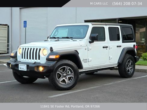 Used 2019 Jeep Wrangler Unlimited Sport S AWD/4WD image 2