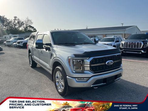 Used 2022 Ford F150 Platinum w/ Equipment Group 701A High AWD/4WD image 3