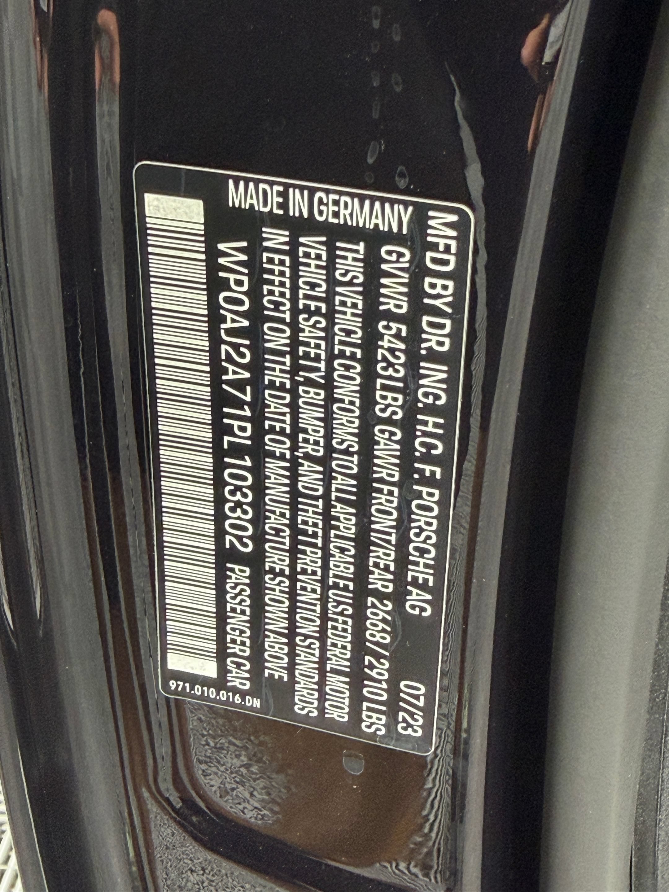 Certified 2023 Porsche Panamera 4 Platinum Edition AWD/4WD image 29