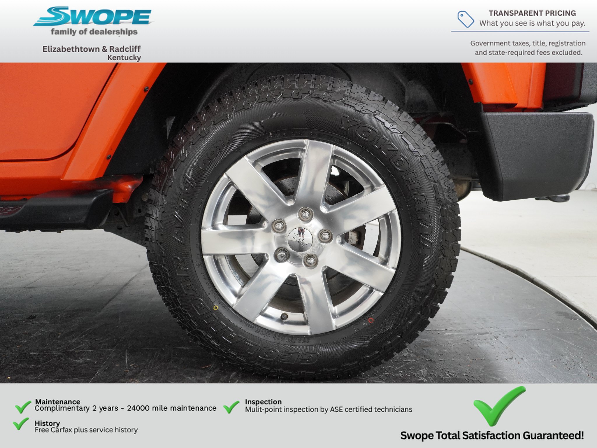 Used 2015 Jeep Wrangler Unlimited Sahara w/ Dual Top Group AWD/4WD image 26