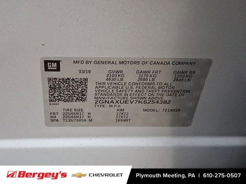 Certified 2019 Chevrolet Equinox LT image 28