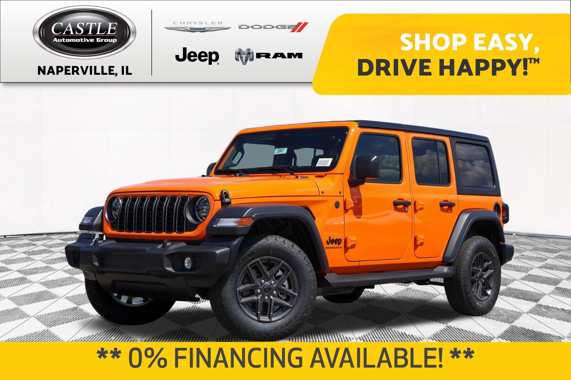 New 2026 Jeep Wrangler Unlimited Sport AWD/4WD image 1