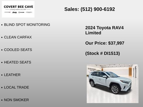 Used 2024 Toyota RAV4 Limited FWD image 7