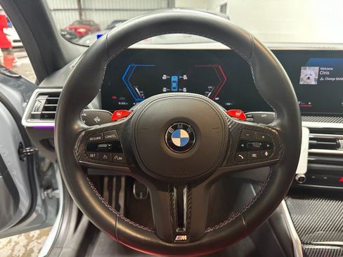 Used 2023 BMW M3 w/ M Carbon Exterior Package RWD image 33