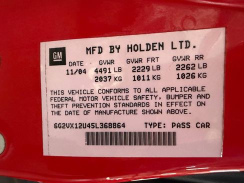 Used 2005 Pontiac GTO RWD image 22