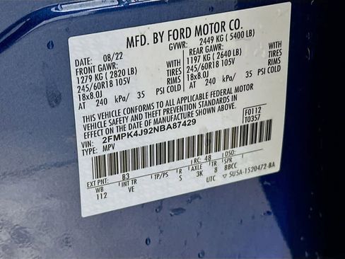 Certified 2022 Ford Edge SEL w/ Convenience Package image 22