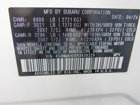 Used 2024 Subaru Ascent Onyx Edition image 58