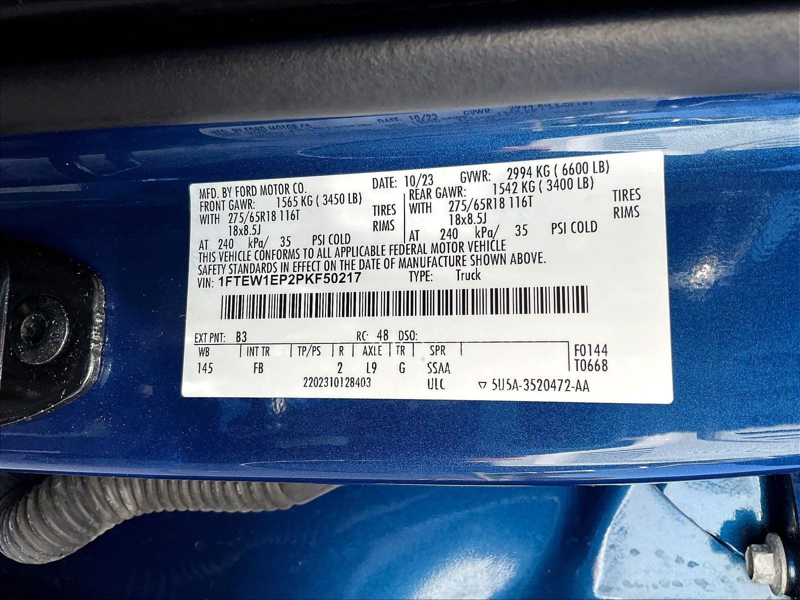 Used 2023 Ford F150 XLT w/ Equipment Group 302A High AWD/4WD image 23
