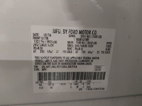 Used 2016 Lincoln MKX Reserve w/ Driver Assistance Package image 33