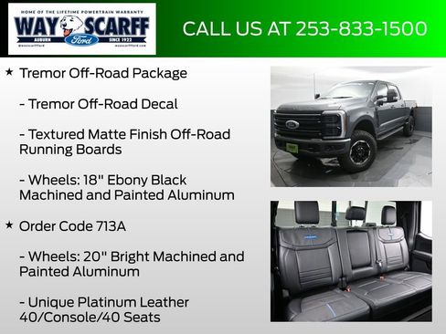 New 2026 Ford F350 Platinum w/ Tremor Off-Road Package image 6