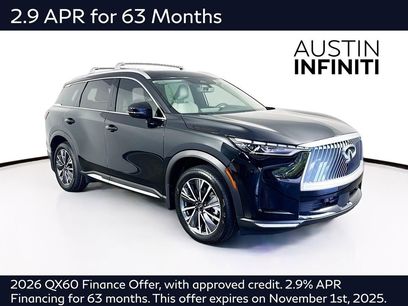 New 2026 INFINITI QX60 Luxe w/ Cargo Package