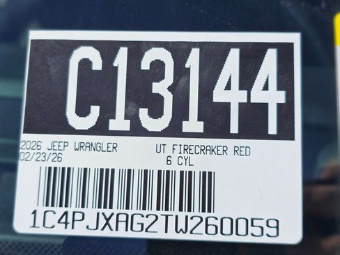 New 2026 Jeep Wrangler Sport AWD/4WD image 11