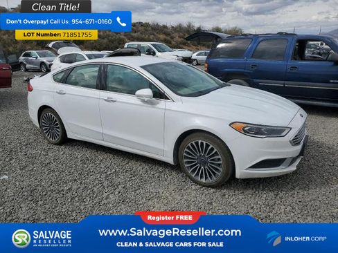 Used 2018 Ford Fusion SE w/ Fusion SE Technology Package FWD image 5