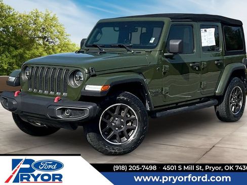 Used 2021 Jeep Wrangler Unlimited Sport AWD/4WD image 1
