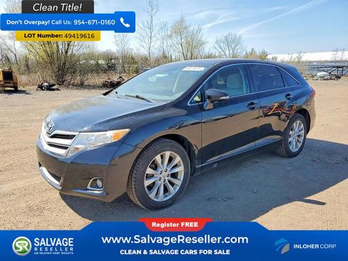 Used 2013 Toyota Venza LE w/ LE Convenience Pkg AWD/4WD image 1