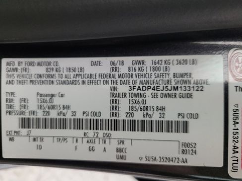 Used 2018 Ford Fiesta SE image 33