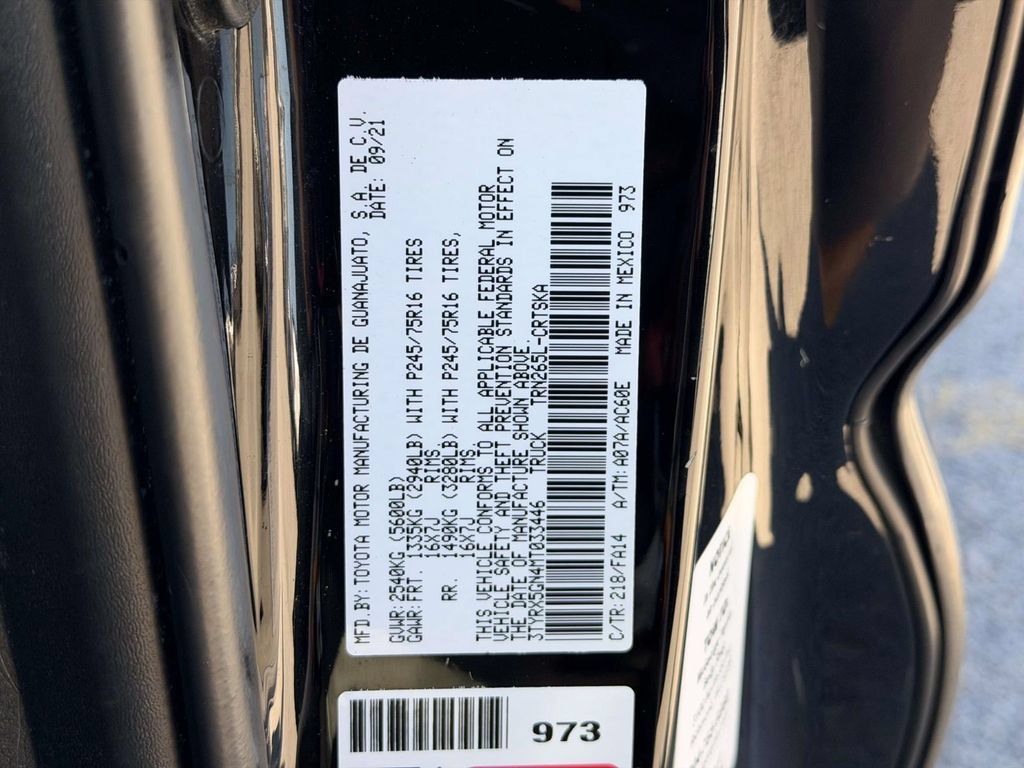 Certified 2021 Toyota Tacoma SR RWD image 26