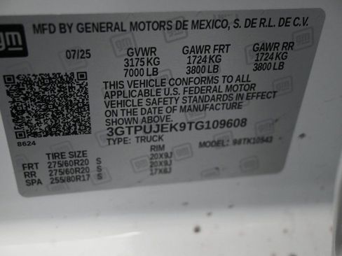 Used 2026 GMC Sierra 1500 Elevation AWD/4WD image 15