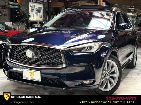 Used 2021 INFINITI QX50 Luxe FWD image 1
