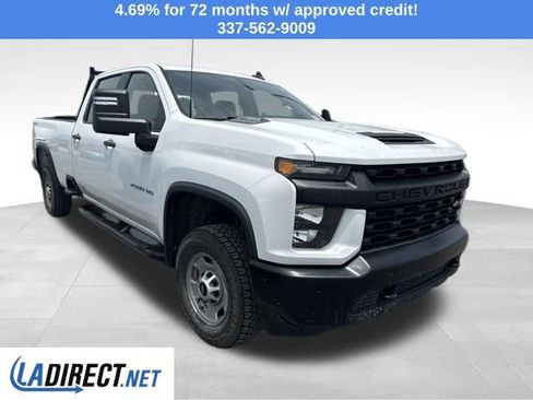 Used 2021 Chevrolet Silverado 2500 W/T w/ WT Fleet Convenience Package AWD/4WD image 3