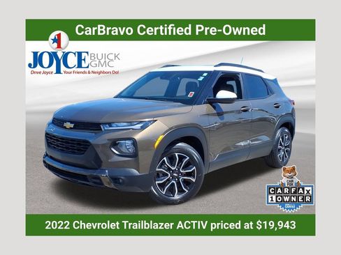 Certified 2022 Chevrolet TrailBlazer ACTIV w/ Sun and Liftgate Package FWD image 1