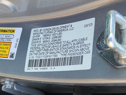 Certified 2023 Honda Accord LX image 26