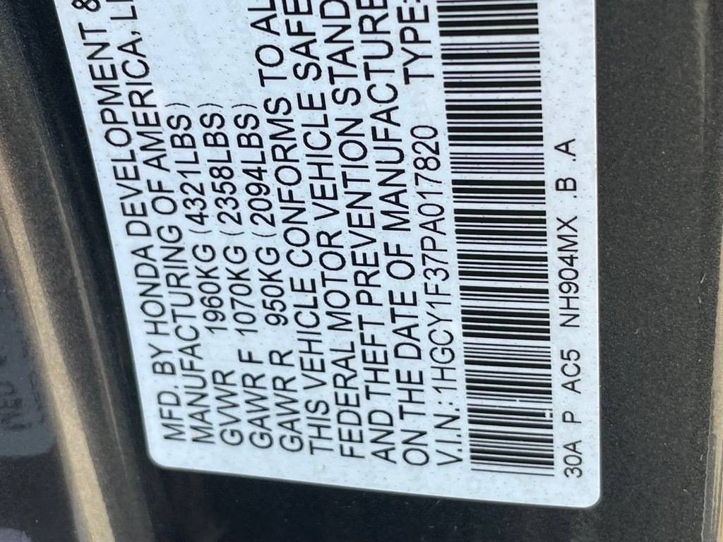 Used 2023 Honda Accord EX image 32