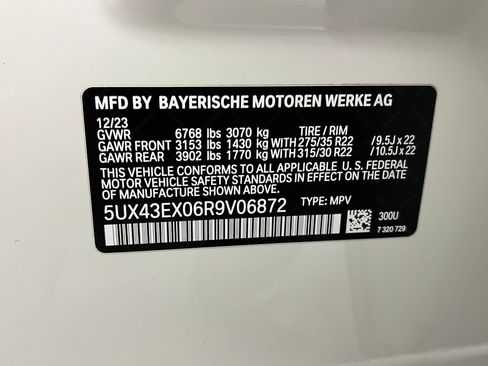 Used 2024 BMW X6 M60i AWD/4WD image 28