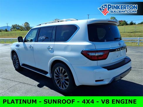 Used 2021 Nissan Armada Platinum w/ Captain's Chairs Package image 6